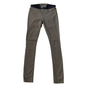 Helmut Lang Skinny Khaki Leggings Size 26